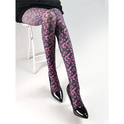 Lente En Zomer Dunne Print Panty's Joker Bloemen Vlinder Print Kousen Dames Sokken Scheurvast Meerdere Stijlen. weight within 70kg black