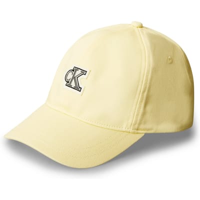 Calvin Klein Unisex Ck Badge Cap French Vanilla Taglia: S/M | Accessori Outlet | Unisex | Bianco