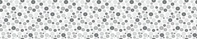 Privacy raamfolie - Lange grijze tinten met bloemen - Raam- en douchedeurstickers - 40x200cm
