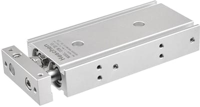 Dailygoody - Pneumatische Luchtcilinder - Dubbele Staaf - Aluminium Constructie - 20mm Bore - 55mm Stroke - Geleidingsysteem - Voor Industrieel Gebrui