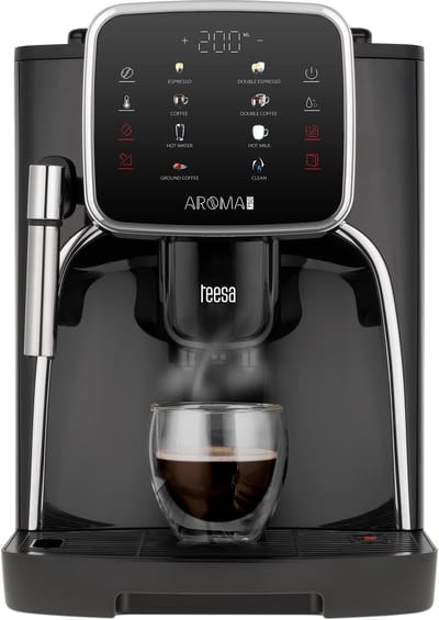 Teesa Aroma 750 - Volautomatische espressomachine - 19 bar - LCD-scherm - Melkopschuimer