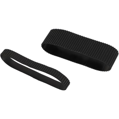 2 stuks Lens Zoom Rubber Grip Ring Antislip Veilige Pasvorm Camera Lens Zoom Rubber Grip voor 24 tot 70mm black