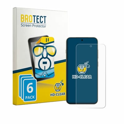 BROTECT - Screenprotector voor OnePlus 13s - Folie Beschermfolie transparant 6 Stuks