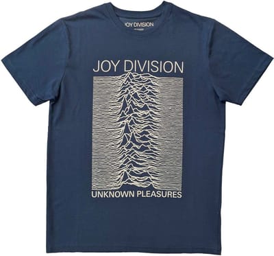 Joy Division - Unknown Pleasures FP Heren T-shirt - S - Blauw