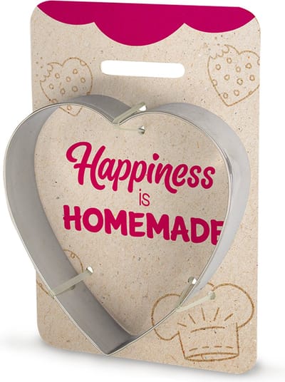 Koekvormpje, hart vorm, Happiness, koekjesvorm, cadeau idee verjaardag, origineel cadeautje