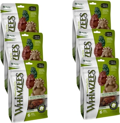 Whimzees Egel Large - Hondensnacks - 6 x 6x7.6 cm