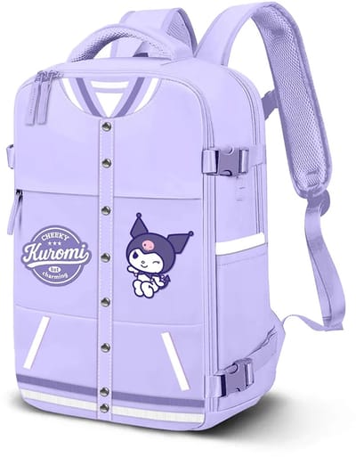 Karactermania Hello Kitty Kuromi Varsity 18l Rugzak Paars