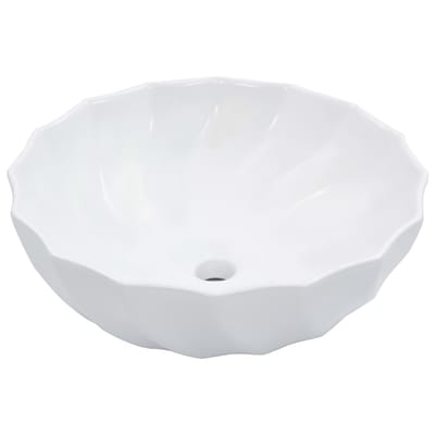 vidaXL - Wastafel - 46x17 - cm - keramiek - wit