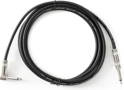 MUSIC STORE instrumentkabel 3 m twin - Gitaarkabel