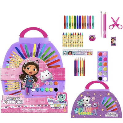 Gabby's Poppenhuis Tekenen Tekenkoffer - 50 pieces