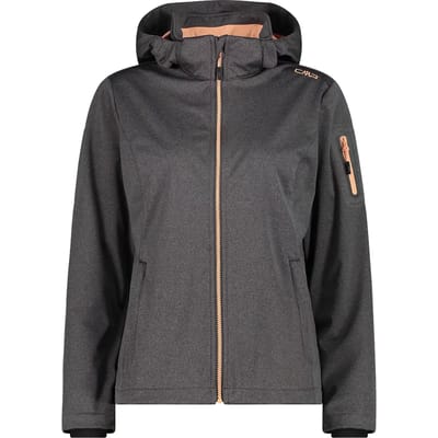 Cmp 39a5016m Light Softshelljack Grijs M Vrouw