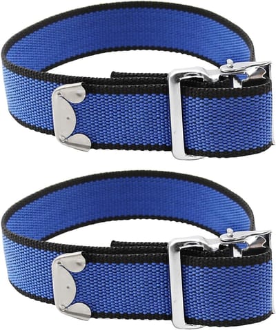 Stelten Banden - Vervangende Riemen - Droge Muren - Verstelbaar Nylon - 60cm Lang - Blauw