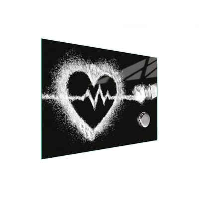 TMK ArtDeko - Snijplank van gehard glas - 30x22 cm - Anti-slip - UV-print