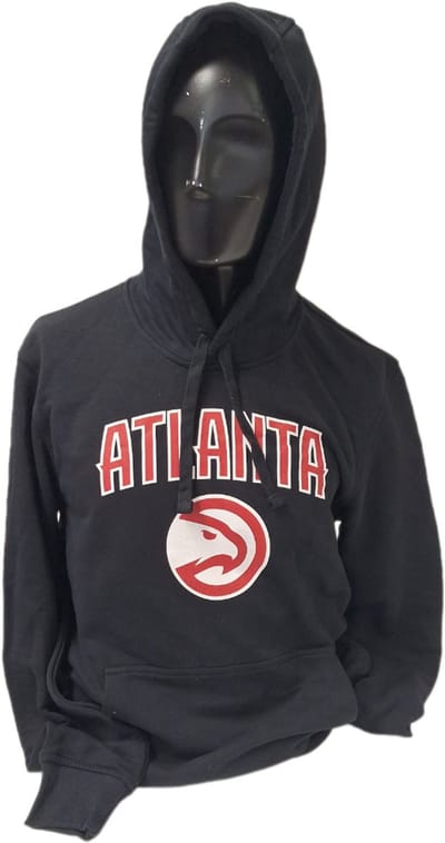MLB-ATLANTA-HOODED-BLACK-M