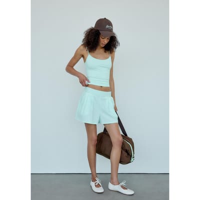 Stradivarius Basis hemdje  Pastelgroen XS