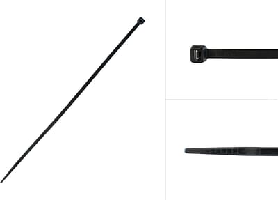 Wovar Tyraps Zwart 302 x 4.8 mm | 100 stuks