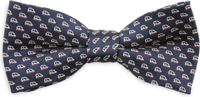 We Love Ties - Strikken - Kinderstrikje Vinnie Vroem junior - blauw / rood / wit