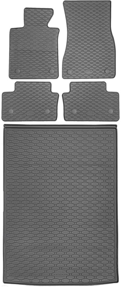 Rigum RKK + Rigum - BMW 5 G60/i5 Sedan Mat Set - Zwart - Perfecte Pasvorm