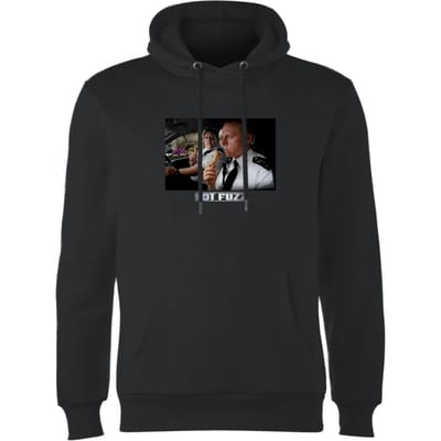 Hot Fuzz Ice Cream Scene Hoodie - Black - S