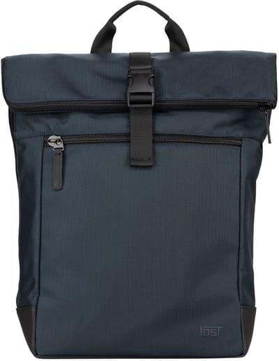 JOST laptop rugzak rugzak met laptopvak Balling Currier Backpack Navy donkerblauw