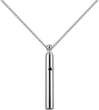 Dailygoods- Collier Mindfulness - Ademhalingsketting - Titaniumstaal