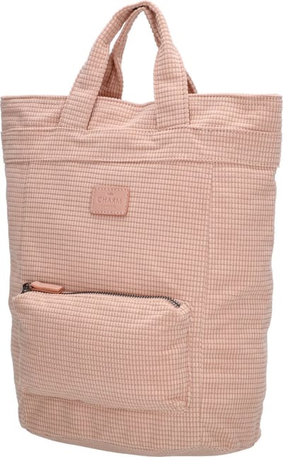 Charm London Valley Rugzak - Praktische Dames Rugtas voor Werk, School of Reizen - Zachtroze