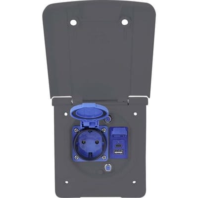 AS Schwabe 62492 CEE-stopcontactcombinatie 16 A 230 V 1 stuk(s)