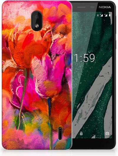 Hoesje maken Nokia 1 Plus Tulips