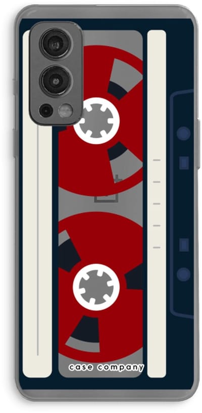Case Company® - Hoesje geschikt voor OnePlus Nord 2 5G hoesje - Here's your tape - Soft Cover Telefoonhoesje - Bescherming aan alle Kanten en Schermrand