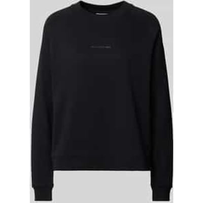Sweatshirt met labelprint
