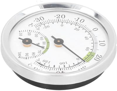 Mini Hygrometer en Thermometer Wijzerplaat voor Humidors en Tuin