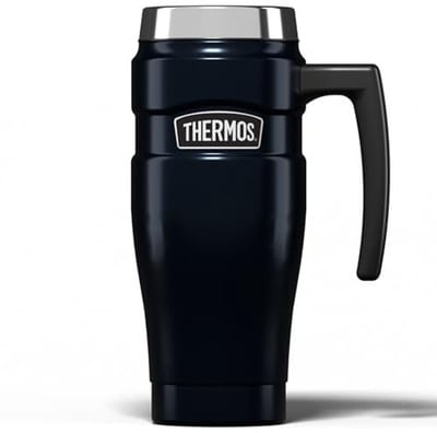 Geïsoleerde Reismok 470ml - Duurzame Koffiekop voor Warme en Koude Dranken