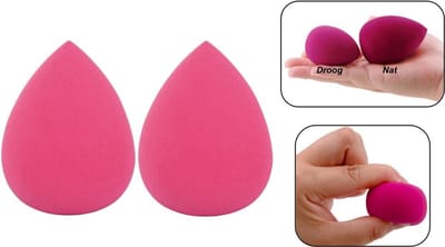 PD® - Make-up spons - 2 Stuks - Roze - Blender spons voor make-up - Foundation blender - Make-up Ei