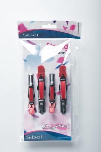 Sibel Gator Clip Pink 4 st