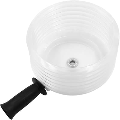 SnelShoppen - Drilling stofafdekking zaagselbak 160mm - Elastische stofopvang tray voor boren in gipsplaat - Afvalcollector voor gatenboor - Professio