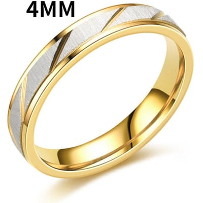 Unieke Golfpatroon Koppelringen Voor Mannen Vrouwen Hoge Kwaliteit Roestvrij Staal Ring Verloving Bruiloft Ringen Sieraden Dropshipping 13