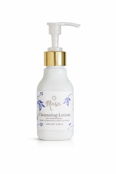 Cleansing Lotion met Aloë Vera en Dode Zee zout - Masa Skincare - Dode Zee Huidverzorging - Vegan & Cruelty Free