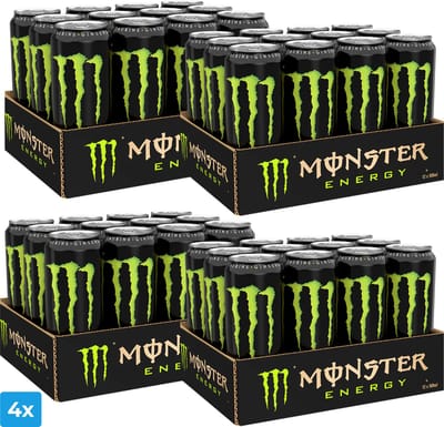 4x Monster Energy Regular (12 x 500ml)
