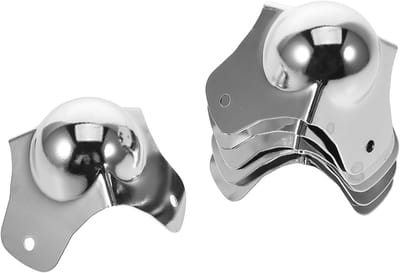 Hoekbeschermers - Beschermhoeken - Flightcase Bescherming - Schokbestendig Ontwerp - 6 Stuks - Zilver
