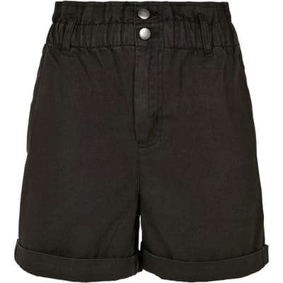 Urban Classics - Paperbag Korte broek - Taille, 28 inch - Zwart