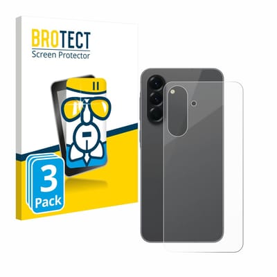 Screenprotector 3 Stuks voor Samsung Galaxy A56 5G (Achterkant) Beschermglas transparant