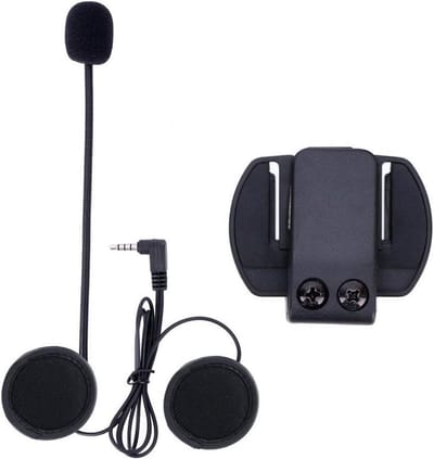 Motorcycle Intercom Microfoon met Helmclip voor Bluetooth V4/V6 - Waterdicht en Duidelijk Geluid