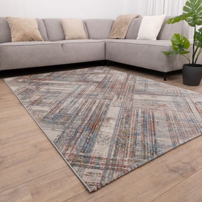 Kleurrijk Tapijt Colourful Laagpolig Vloerkleed Koho Impressive - 80x150cm- Modern - Woonkamer - Salon - Slaapkamer - Eetkamer