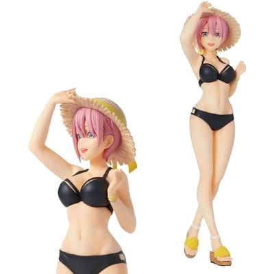 Figurine Anime 20CM Les Quintuplés Sexy Maillot de Bain Debout Nakano Nakano Miku Modèle Jouets Statiques Collection Poupée Jouet no box