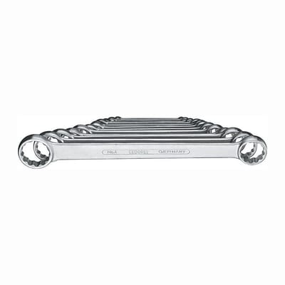 Gedore - Dubbele Ringsleutelset 4-120 - 12-delig - 6-32 mm - DIN 837