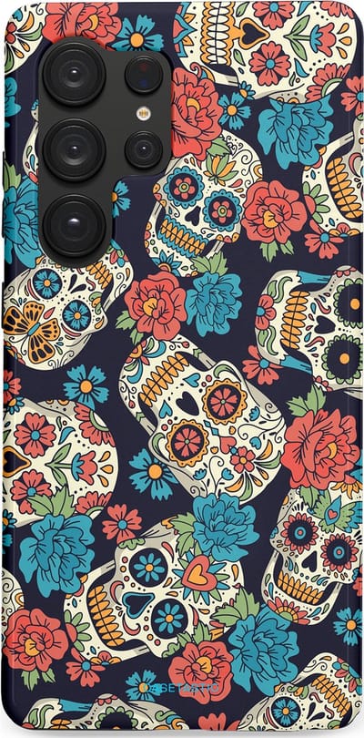 Casetastic Hoesje Geschikt voor Samsung S25 Ultra - Stijlvolle Beschermende Duo-layer Case - Catacombe carnaval