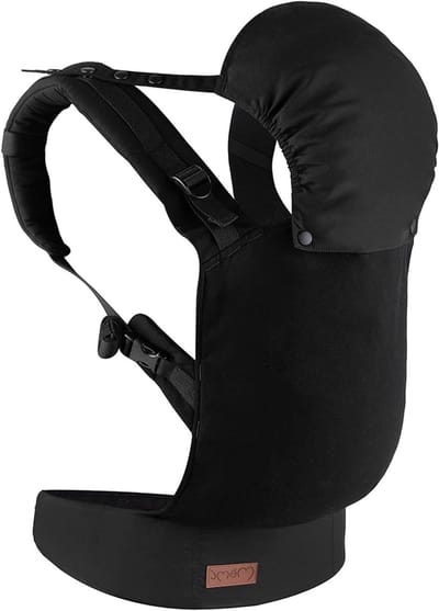 Baby Draagzak - Draagzak Baby - Baby Comfort - Ergonomisch Ontwerp - 3-48 Maanden - Zwart