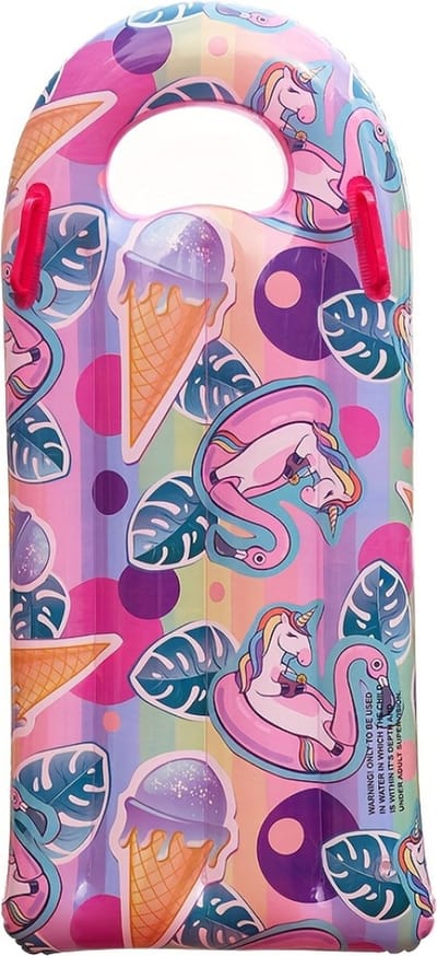 Livano Opblaasbare Surfplank - Zomerspeelgoed - Waterspeelgoed - Strandspeelgoed - Zwembad - Zwemmen - Zomer - Regenboog Paard