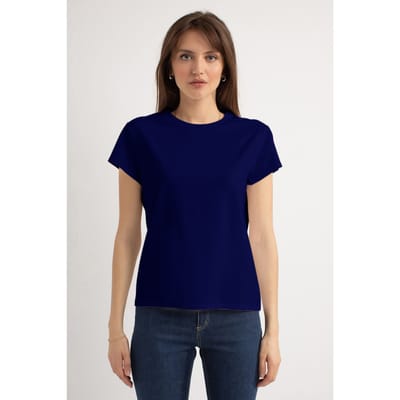 Josephine & Co Harper Ss T-shirt Navy Size: XS | T-Shirts Outlet | Dames | Blauw