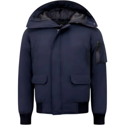 Heren Winterjassen Korte Model- 8821 - Blauw